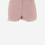 PANTALONI CORTI IN MISTO COTONE 8B3DDB8S 9Y9O45 VALENTINO 