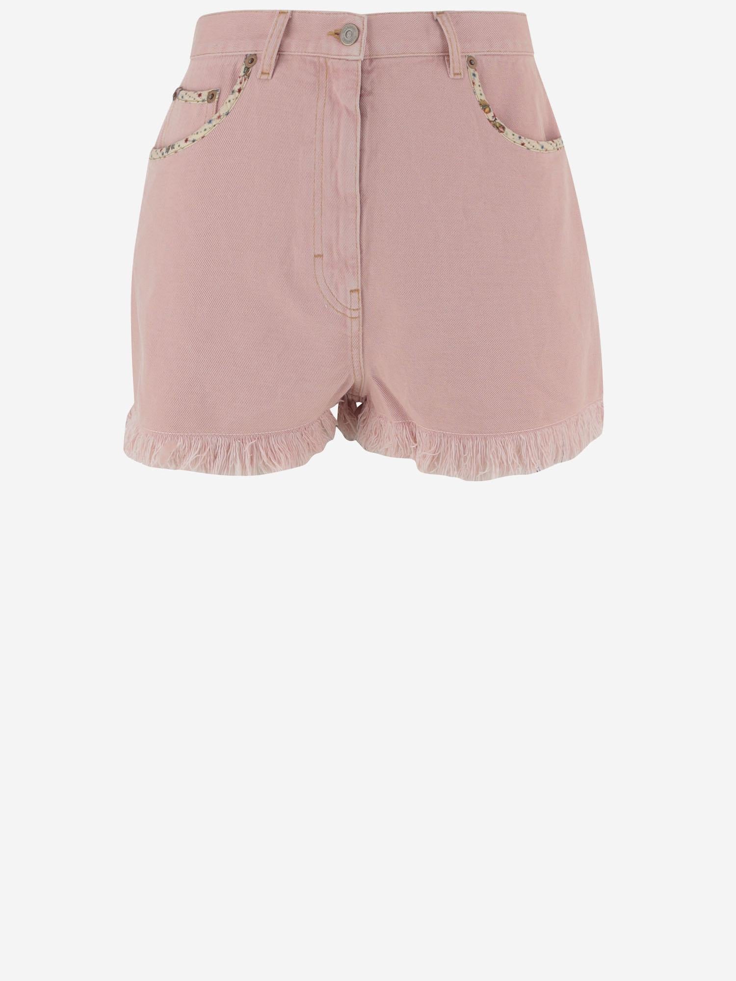 PANTALONI CORTI IN MISTO COTONE 8B3DDB8S 9Y9O45 VALENTINO 