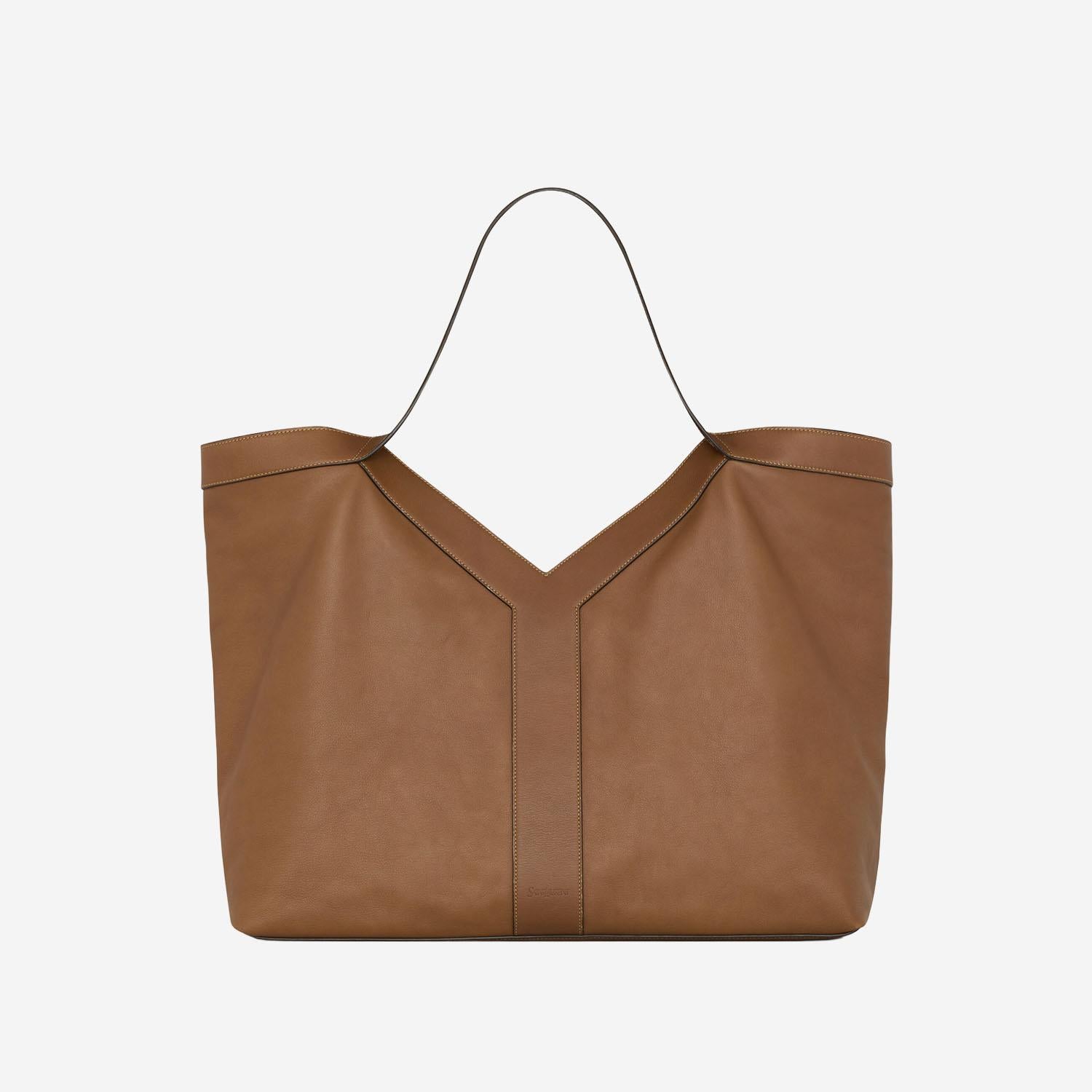 BORSA TOTE Y GRANDE IN PELLE 820672 AAEC36359 SAINT LAURENT 
