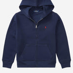 FELPA IN MISTO COTONE CON CAPPUCCIO 323547626 001 POLO RALPH LAUREN KIDS 