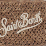 POCHETTE IN RAFIA CON LOGO RAFP001 09038L MC2 SAINT BARTH 