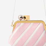 Borsa con chiusura dorata BAW00451AC24M09 4RS JACQUEMUS 