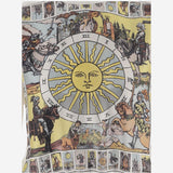 T-SHIRT IN LANA E SETA CON STAMPA 8126351 SEASIDEBLUEPATTERN BURBERRY 