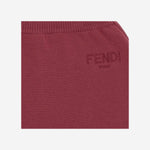 GONNA IN LANA CON LOGO JFG234 AUKUF1SAY FENDI KIDS 