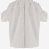 CAMICIA IN MISTO COTONE CON PIEGHE POSTERIORI 08314 151 SACAI 