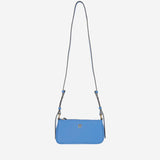 BORSA MINI HALF MOON BAGUETTE IN PELLE CON LOGO 105069 A0QOF32Q PINKO 