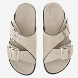 SANDALI ALBA IN PELLE SCAMOSCIATA S101185 01 ALOHAS 