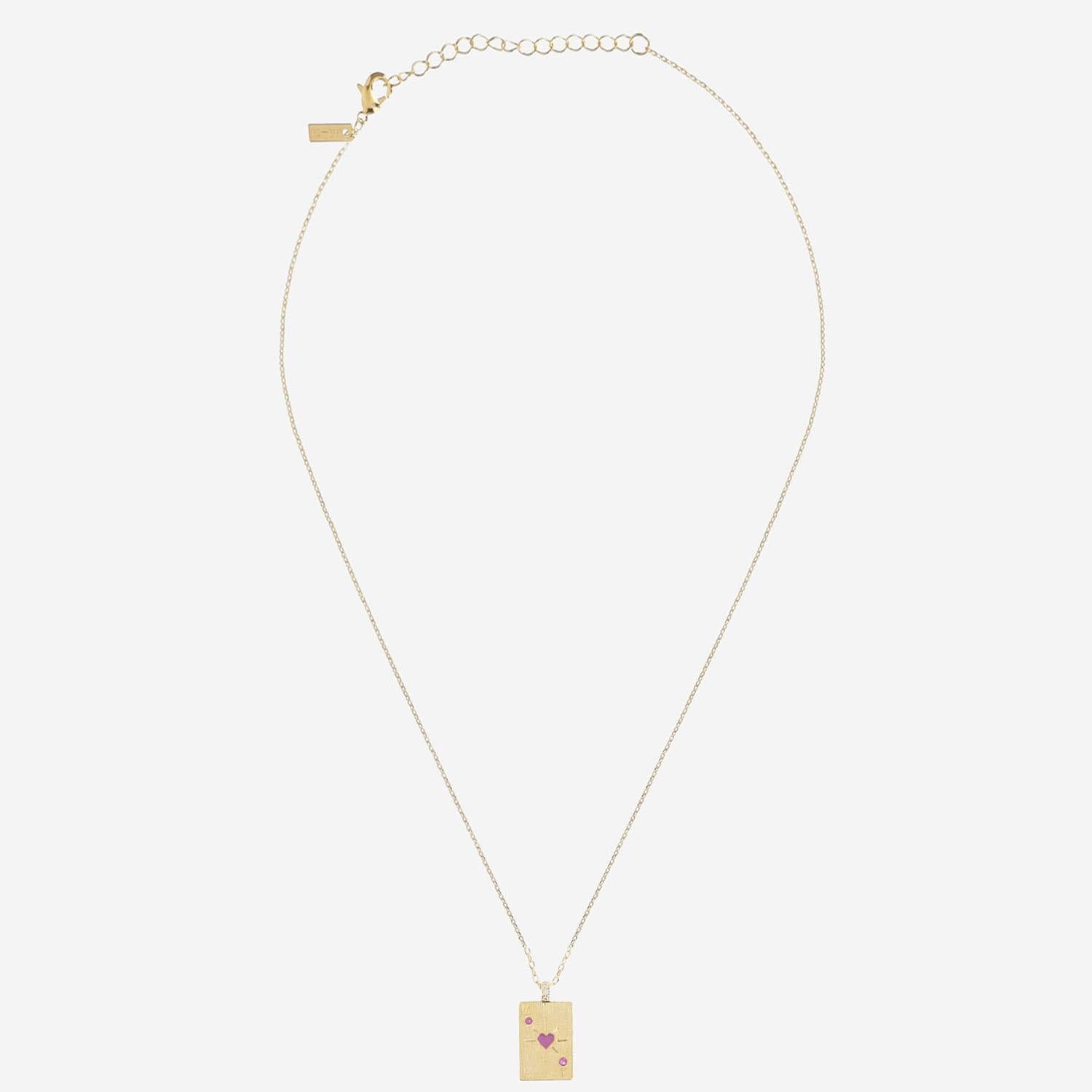 COLLANA ACE OF HEART CO384 ORO MYA BAY 