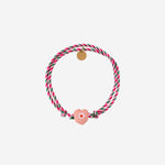 Bracciale Guardian con perla in vetro GUARDIANHEARTGLASS PINK SORBET ISLAND 