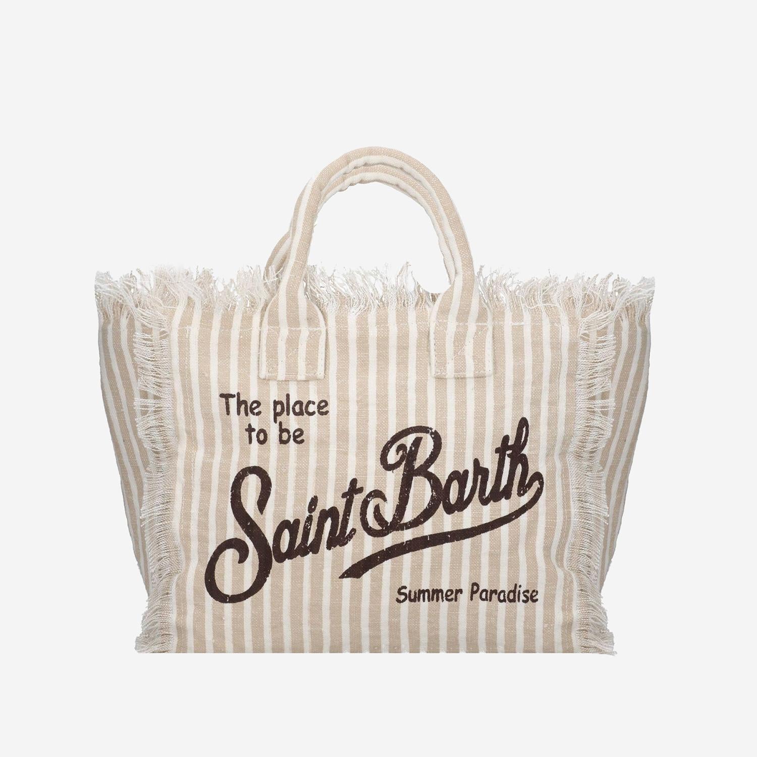 BORSA COLLETTE IN LINO COL0018 00433L MC2 SAINT BARTH 