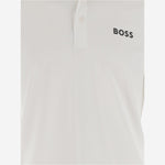 POLO IN NYLON STRETCH CON LOGO 50506203 104 HUGO BOSS 