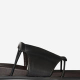SANDALI VIVIENNE SLIDE IN PELLE F1792SN65 BLK THE ROW 