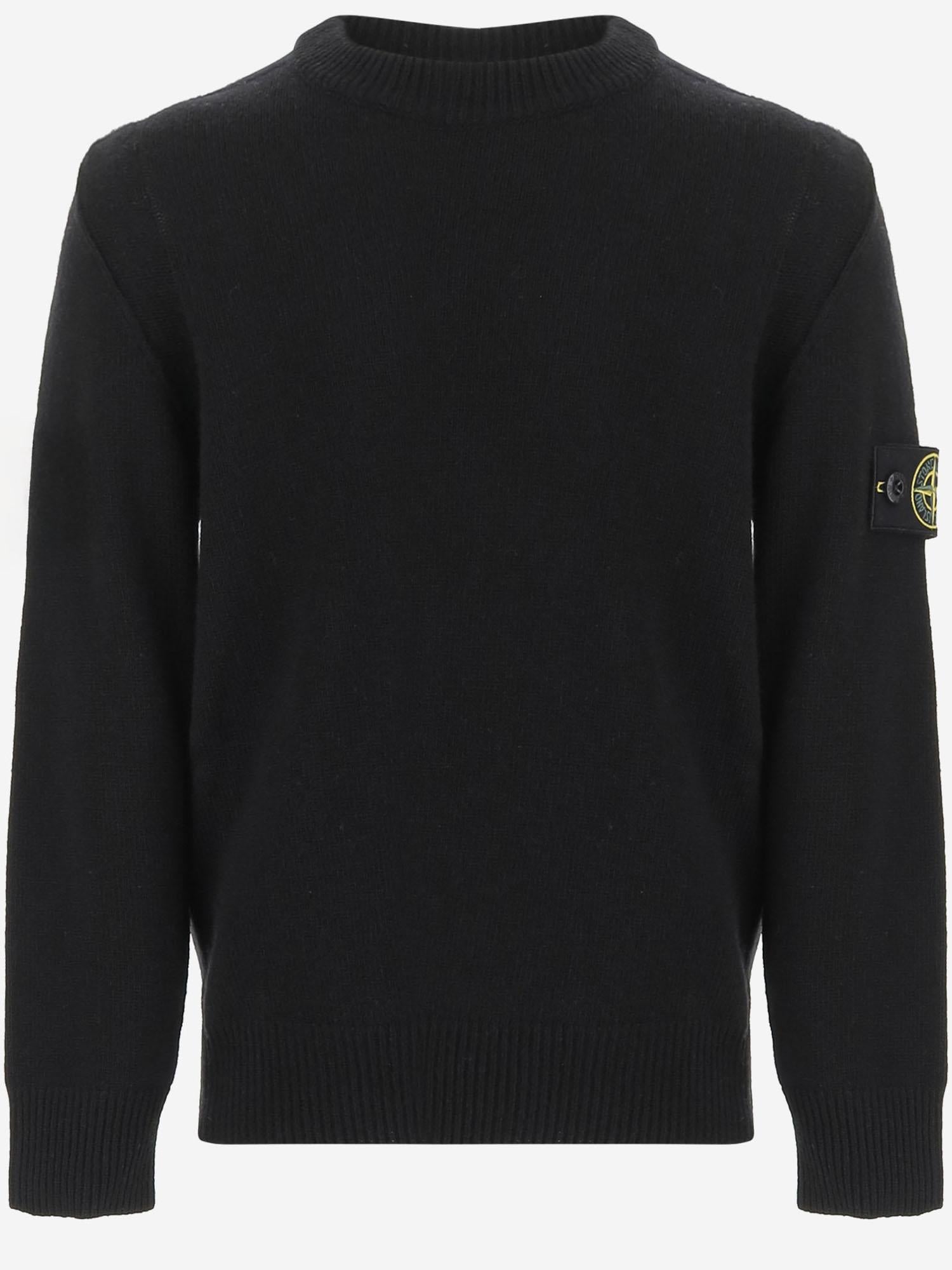 MAGLIONE IN MISTO LANA E VISCOSA 5100002 S00M1V0029 STONE ISLAND KIDS 