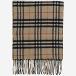 SCIARPA REVERSIBILE IN CASHMERE CON MOTIVO CHECK 8095702 SANDLOCH BURBERRY 