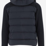 PIUMINO imbottito con maniche in misto cashmere MOUGI101201 V1980 MOORER 