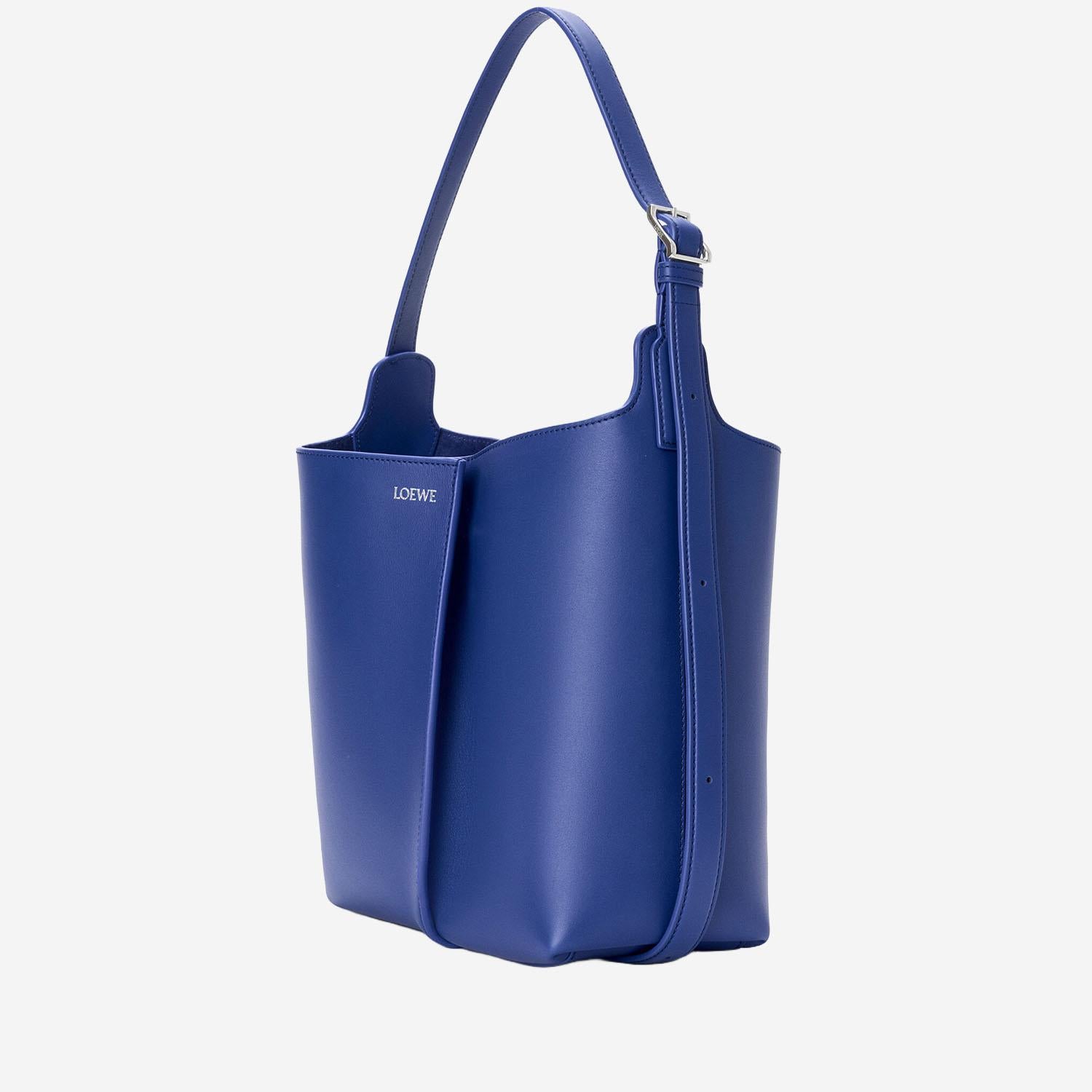 BORSA A SECCHIELLO BILBAO MEDIA IN PELLE AWRAWRPX01 5987 LOEWE 