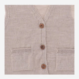 GILET IN MISTO LANA 25W206 TORTORA 1+ IN THE FAMILY KIDS 