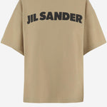 T-SHIRT IN COTONE CON LOGO J02GC0140 J20348273 JIL SANDER 