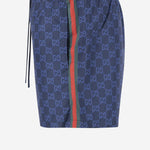 Shorts da bagno in popeline tecnico stampato 815602 XHAJ34735 GUCCI 