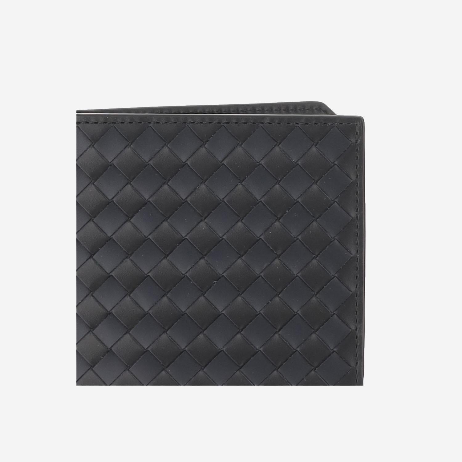 PORTAFOGLIO INTRECCIATO BI-FOLD 796966 V5I411126 BOTTEGA VENETA 