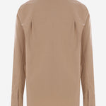 CAMICIA IN POPELINE CON LOGO IN RILIEVO 823830 Z7AMD2319 GUCCI 