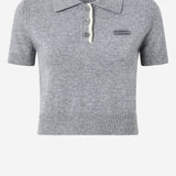 POLO IN LANA E CASHMERE 105450 A2Q9II2 PINKO 