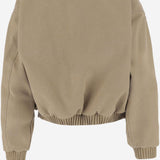 GIACCA IN MISTO COTONE CON LOGO WDJP324030U BG WE11 DONE 