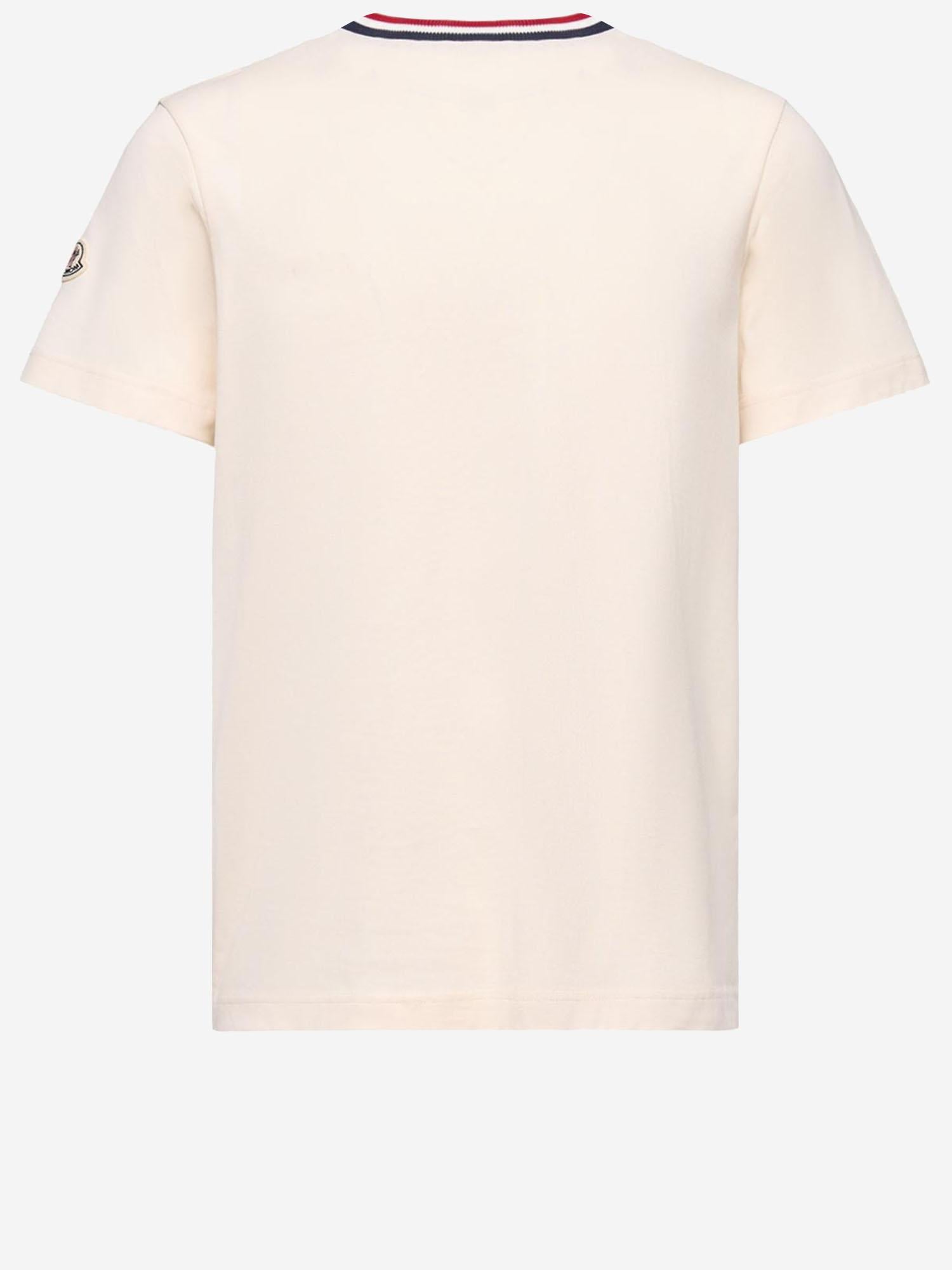 T-SHIRT IN COTONE CON LOGO MONDUCK 8C00012 89AYY060 MONCLER 