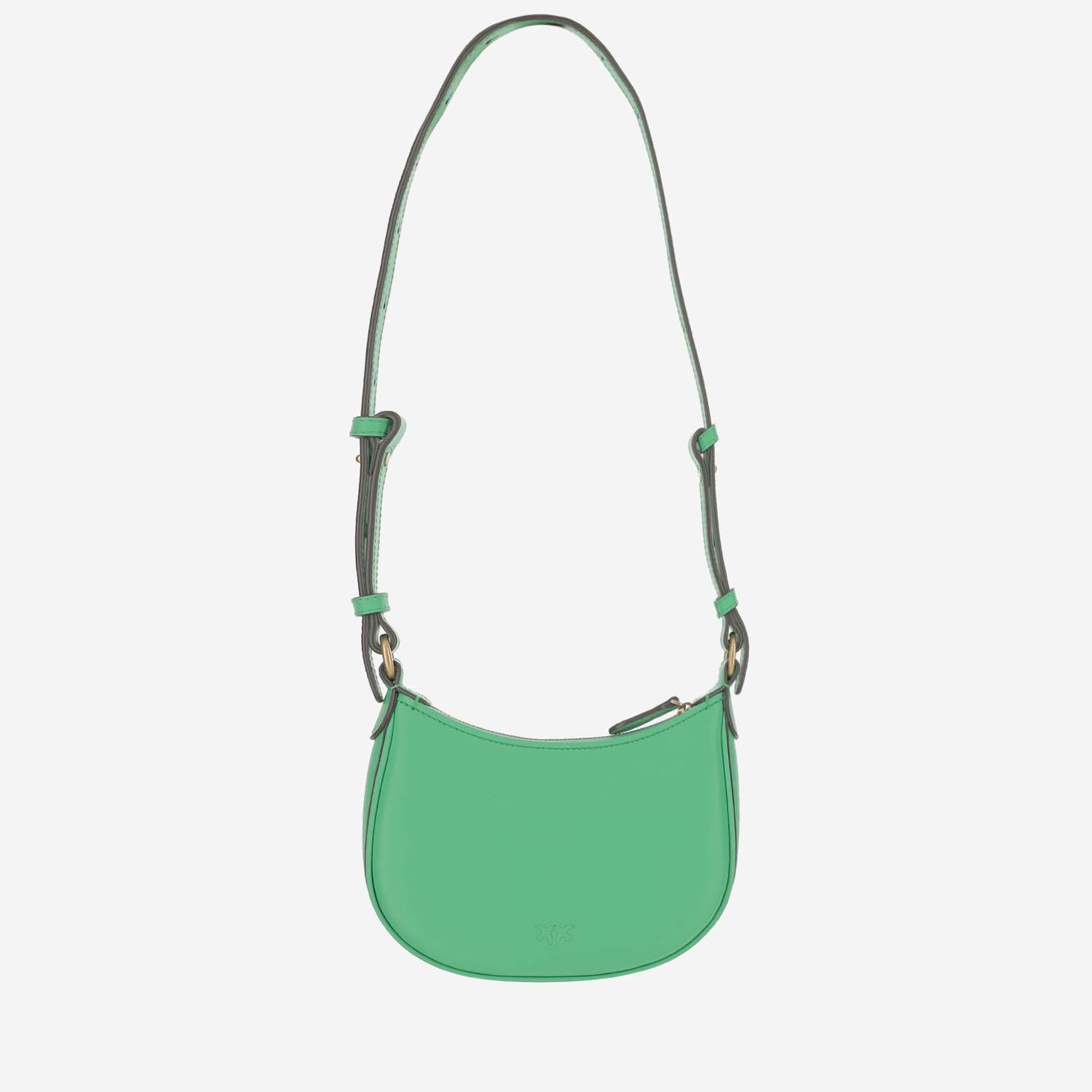BORSA A SPALLA BABY HALF MOON IN PELLE 103538 A0F1U59Q PINKO 