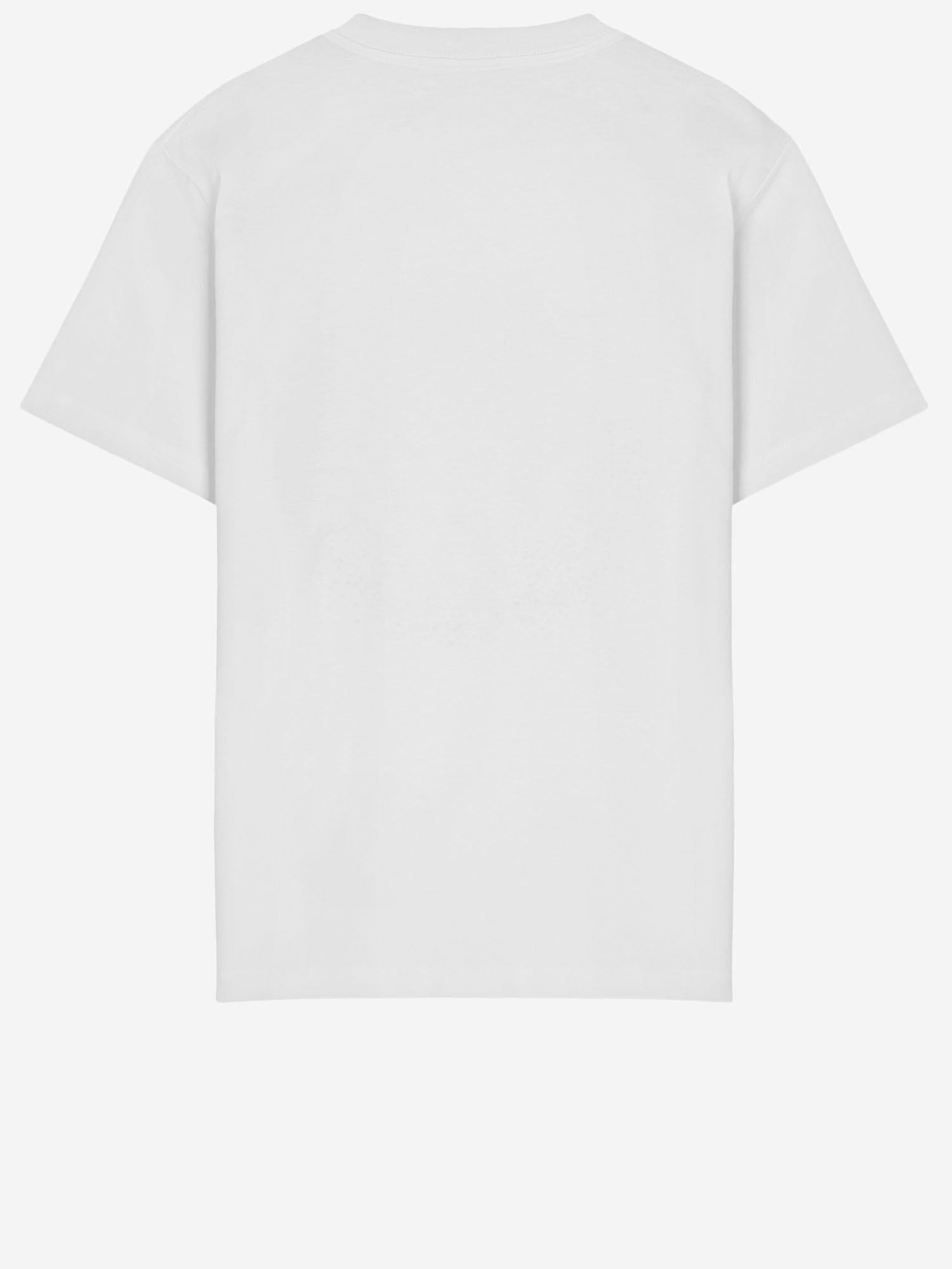 T-SHIRT IN COTONE CON STAMPA LOGO 80OAHE27 CJ110003 JUST CAVALLI 