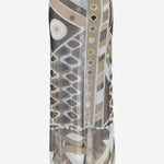 GONNA LUNGA IN SETA CON STAMPA VIVARA 6HJW016H849 016 EMILIO PUCCI 
