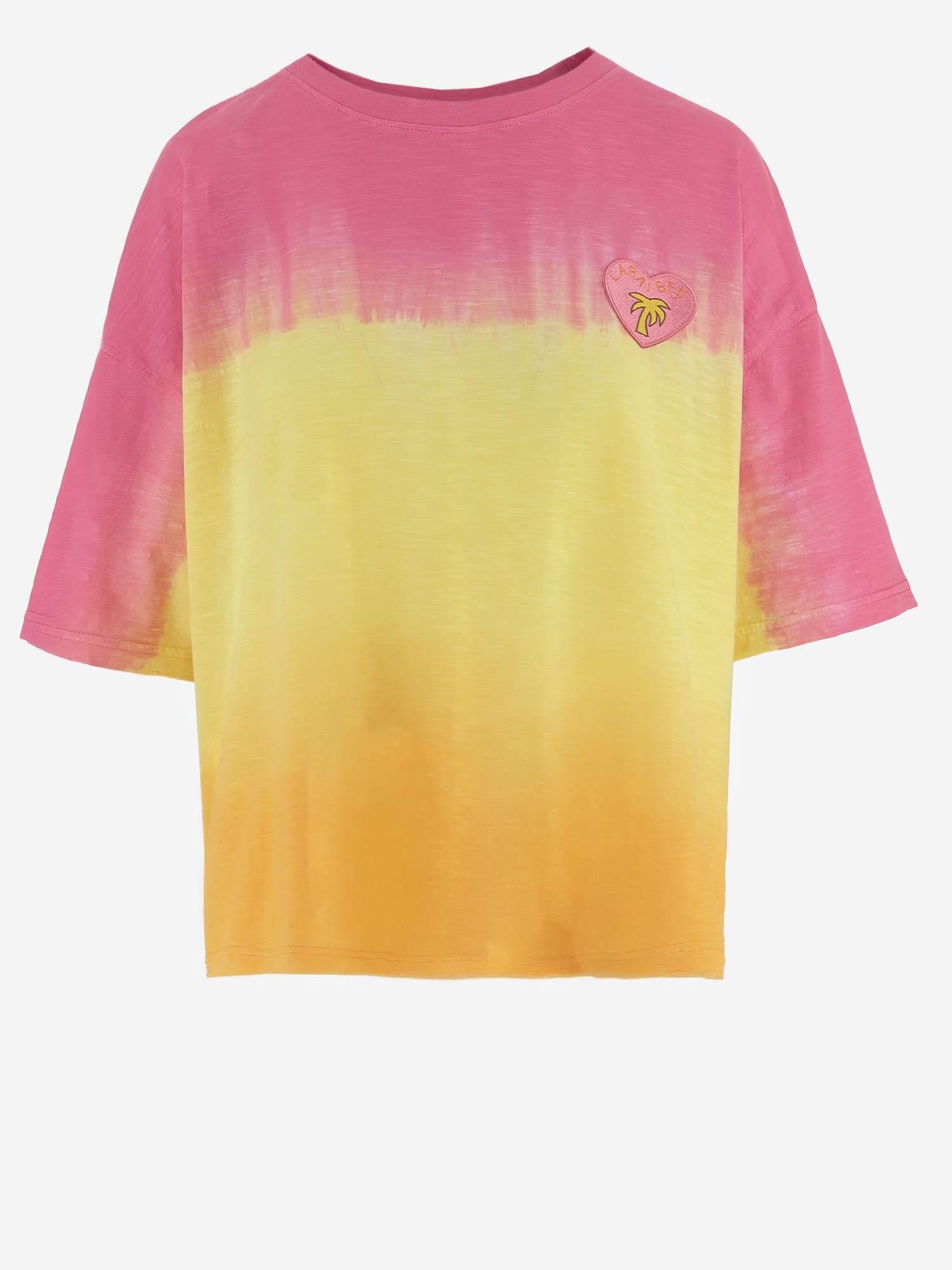 T-SHIRT IN COTONE CON LOGO INAYA DYEPINK ONE TEE 