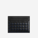 PORTACARTE IN PELLE CON MOTIVO INTRECCIATO 817397 V5I411126 BOTTEGA VENETA 