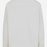 CAMICIA IN COTONE CON RICAMO LOGO UJK897DE0126 136 AMI 