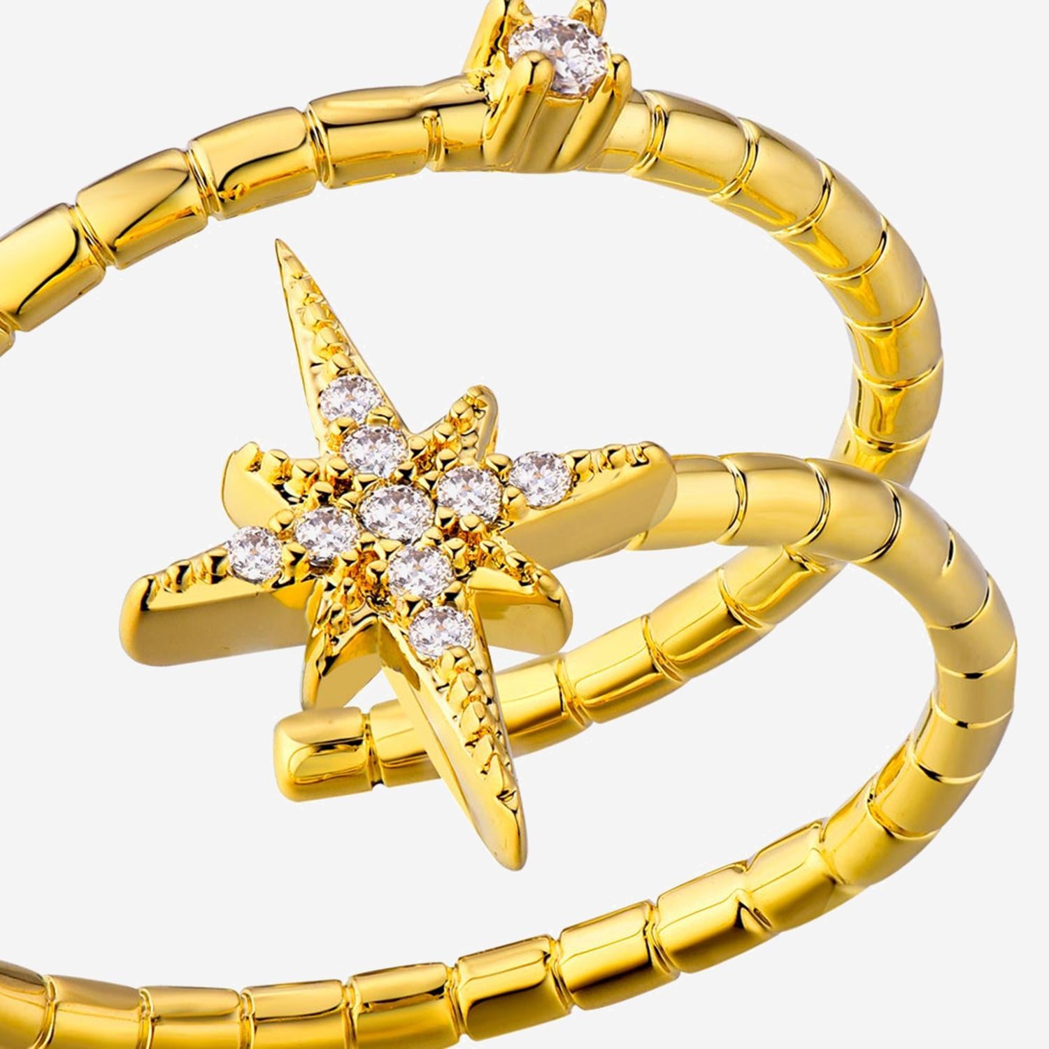 anello  DIWALI HOOPS BA385G GOLD MYA BAY 