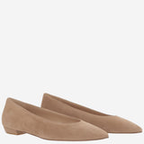 BALLERINE IN SUEDE G22334 10RICCAMPRALINE GIANVITO ROSSI 