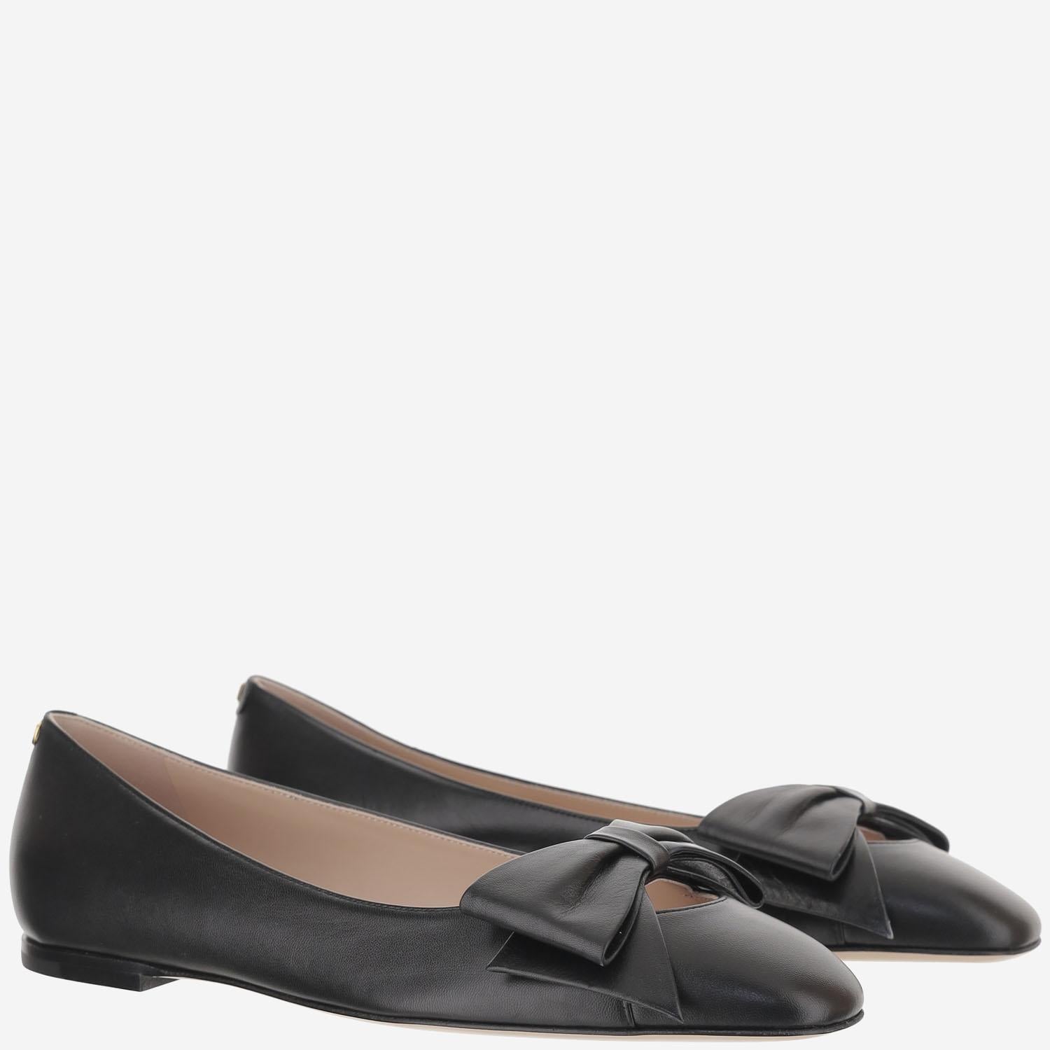 Ballerine Bowow in pelle lucida 7W0S0MS0 DDT0NO VALENTINO GARAVANI 