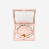 Bracciale Guardian con perla in vetro GUARDIANHEARTGLASS ORANGE SORBET ISLAND 