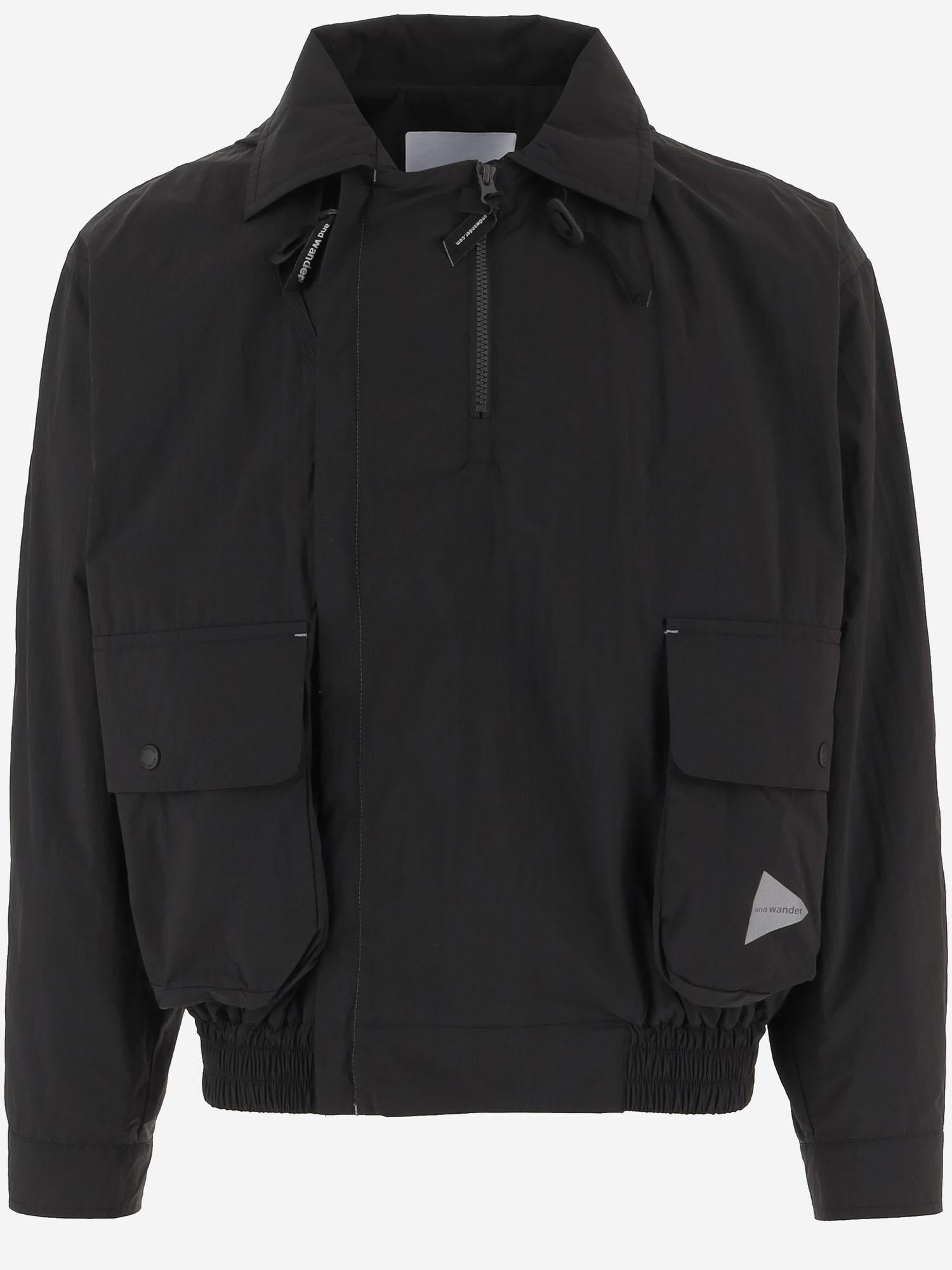 GIACCA IN NYLON CON COLLO REGOLABILE 5746181042 010 AND WANDER 
