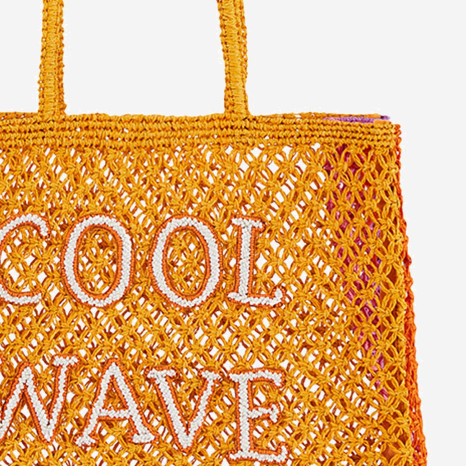 BORSA SHOPPING ULYSS IN RAFIA ULYSS JAUNE WILD 