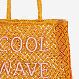 BORSA SHOPPING ULYSS IN RAFIA ULYSS JAUNE WILD 