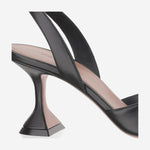 Holli Slingback in pelle HOLLISLING BLACK AMINA MUADDI 