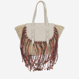 BORSA TROPICANA - KENIA GRANDE TROPICANA OFFWHITE CUBA LAB 
