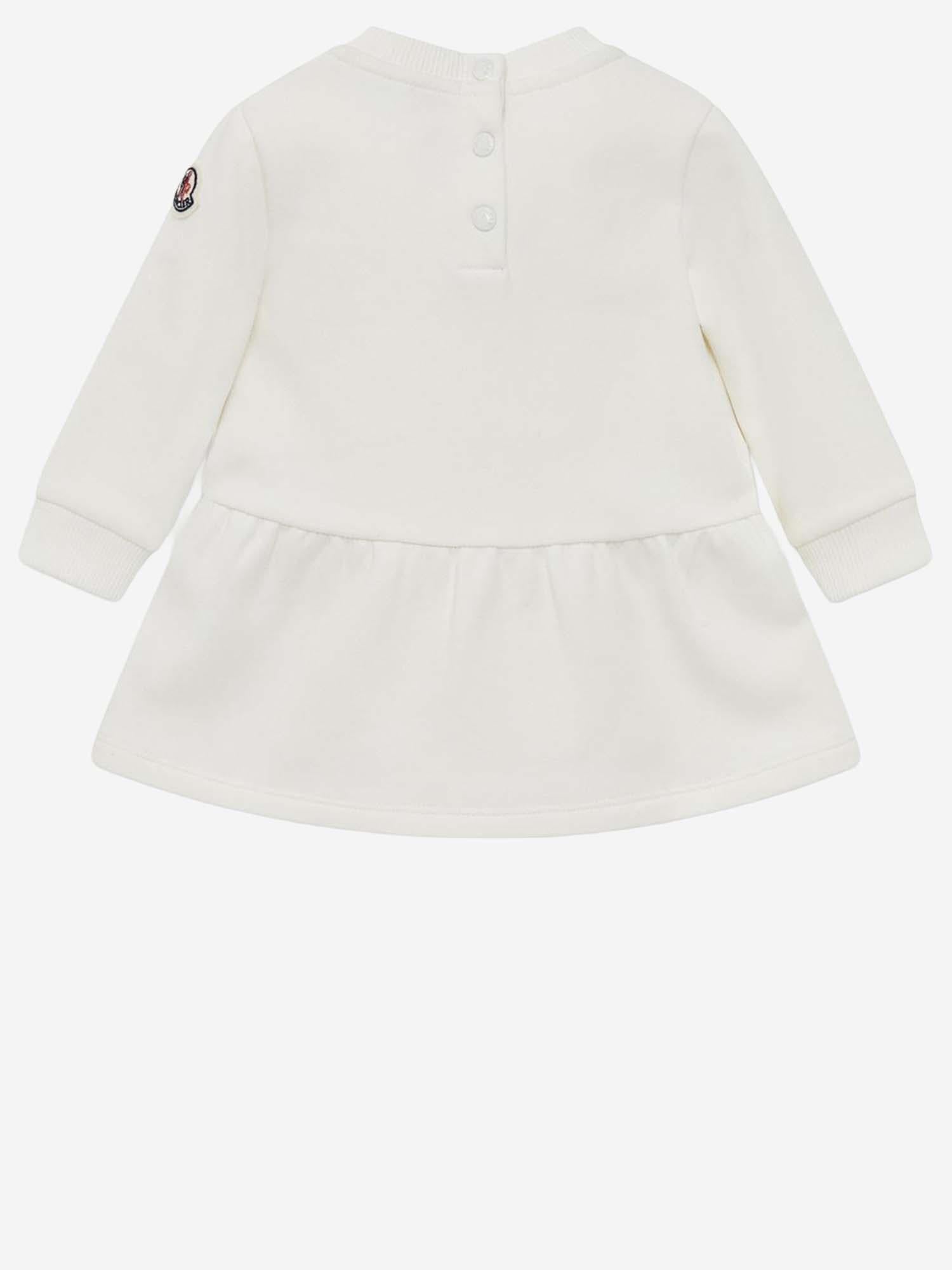 ABITO IN COTONE STRETCH CON STAMPA 8I0000489A23 034 MONCLER ENFANTS 