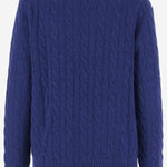 Maglione in lana e cashmere con logo 211972115 005 POLO RALPH LAUREN 