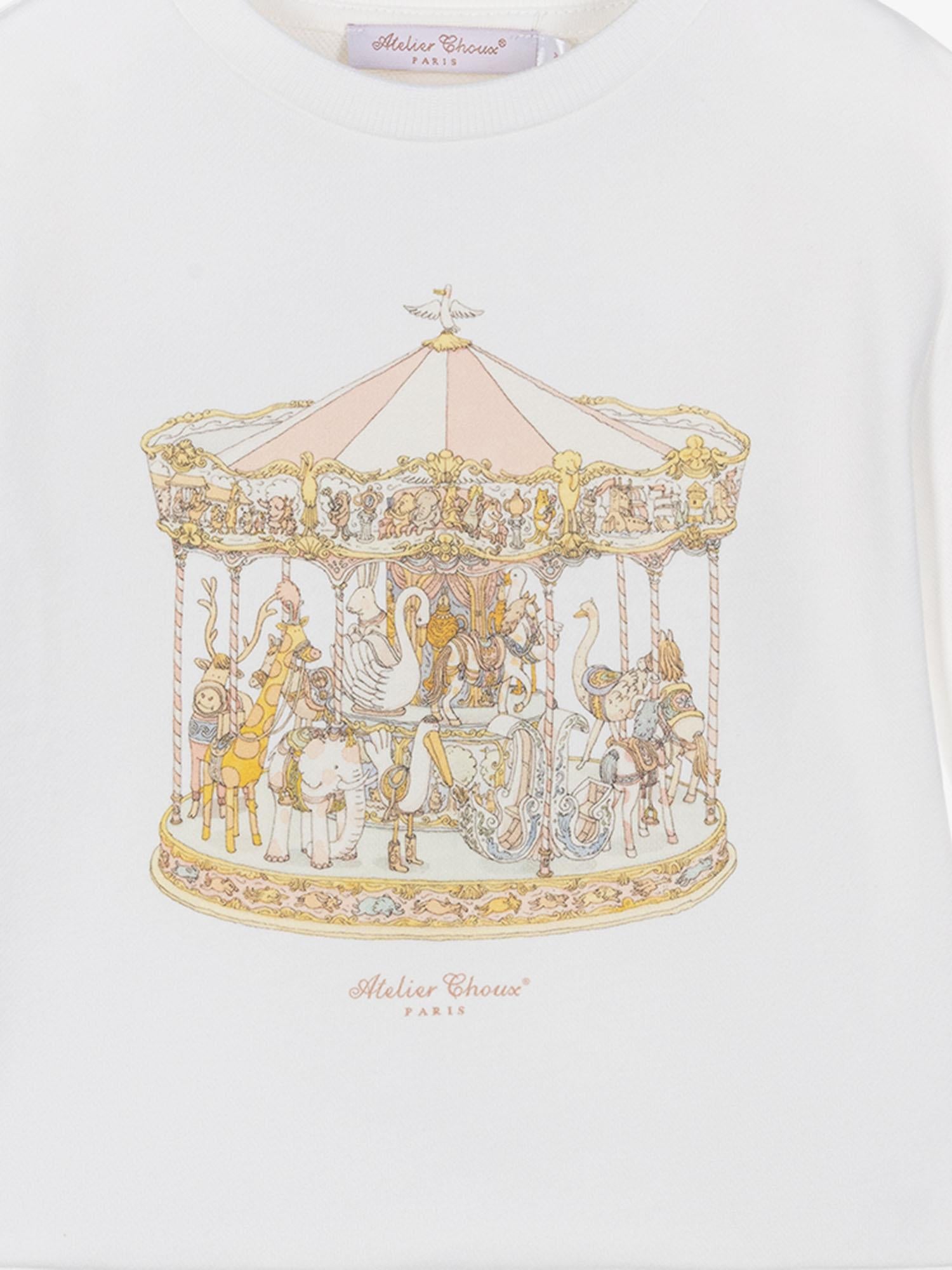 MAGLIA CAROUSEL SWCNCAR MULTI ATELIER CHOUX KIDS 