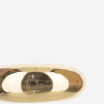 BRACCIALE RIGIDO IN OTTONE LUCIDO JEFS22133 511 THE FRANKIE SHOP 