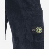 PANTALONI IN MISTO COTONE STRETCH CON LOGO 3100005 S0199V0020 STONE ISLAND KIDS 