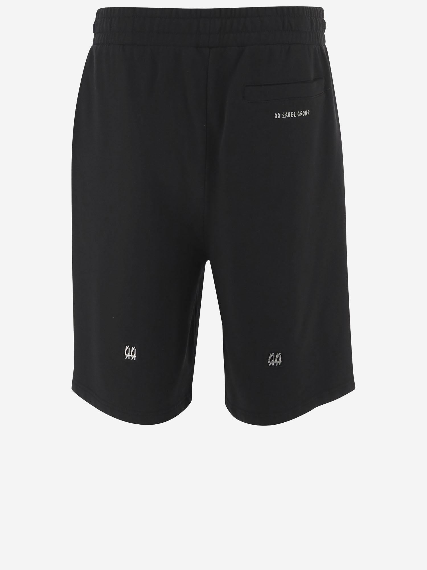 PANTALONI CORTI IN COTONE B0030617 FA583099 44 LABEL GROUP 