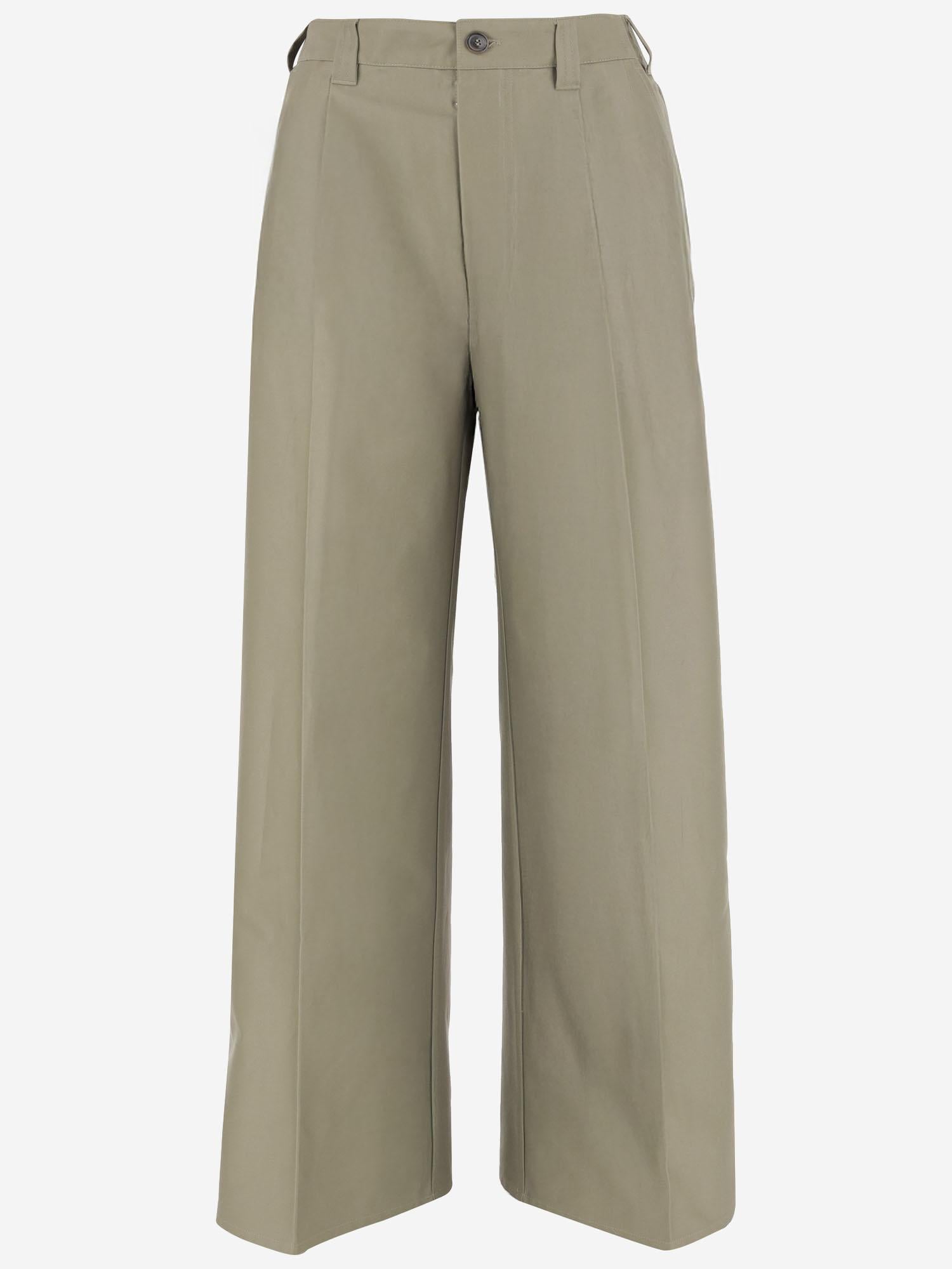 PANTALONI IN COTONE S29KA0394 M35574709 MAISON MARGIELA 